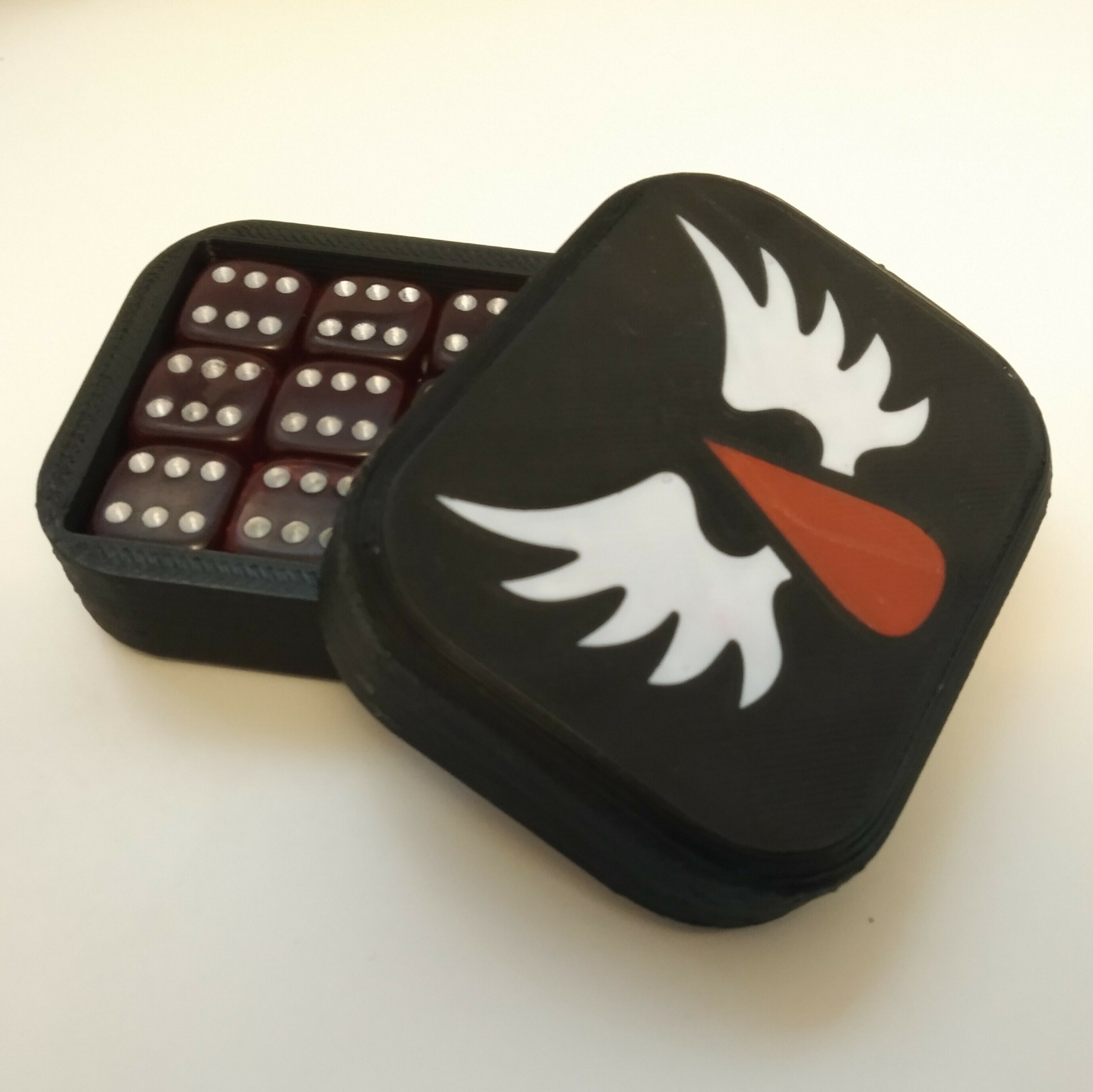 ⚔ Warhammer Blood Angels Dice Box・ STL File for ・Cults